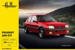Heller 1/24 Peugeot 205 GTI # 82705