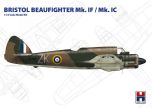 Hobby 2000 1/72 Bristol Beaufighter Mk.IF/Mk.IC # 72002