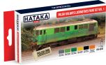 Hataka Polish Railways locomotives paint set vol. 1 # AS40