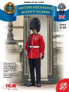 ICM 1/16 British Queen's Guards Grenadier (100% new moulds) # 16001