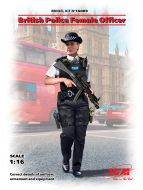 ICM 1/16 British Police Female Officer (100% new molds) # 16009