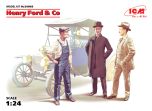 ICM 1/24 Henry Ford & Co (3 figures) # 24003 - Plastic Model Figures