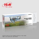 ICM German Aviation of the 1930s Acrylic Paint Set # 3071