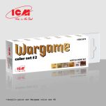 ICM Wargame Color Set 2 Acrylic Paint Set 6 x 12ml Bottles # 3079