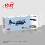 ICM WWII U.S. Naval Aviation Acrylic Paint Set 6 x 12ml Bottles # 3088