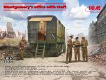 ICM 1/35 Sir Bernard Montgomery's Leyland Retriever Office With Staff # 35604