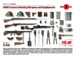 ICM 1/35 WWI French Infantry Weapons and Equipment # 35681