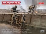 ICM 1/35 Los, Los, Los, Attacke!' German Army Assault Unit (4 Figures) # 35723