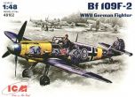 ICM 1/48 Messerschmitt Bf 109F-2 # 48102 - Plastic Model Kit