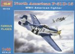 ICM 1/48 North American P-51D Mustang with USAF  # 48153 - Plastic Model Kit
