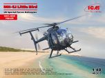 ICM 1/48 MH-6J Little Bird, U.S. Special Forces Helicopter # 48369