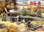 ICM 1/72 Sukhoi Su-2 WWII Soviet Light Bomber # 72081