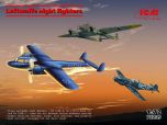 ICM 1/72 Luftwaffe Night Fighters Set of 3 (Bf 109E-4, Do 172-10 Kauz II, Fw 189A-1) # 72209
