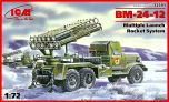 ICM 1/72 Soviet BM-24-12 Katiusha On Soviet Zil-157 Chassis # 72591