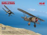 ICM 1/32 The Battle of Malta Gloster Sea Gladiator Mk.II & Fiat CR.42 Falco # DS3201