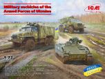 ICM 1/72 Military Vehicles of the Armed Forces of Ukraine (Set of 3) # 7205