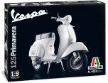 Italeri 1/9 Vesp 125 Primavera Chromed parts - Color Instuctions sheet # 4633