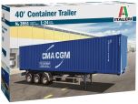 Italeri 1/24 40' CONTAINER TRAILER # 3951