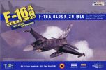 Kinetic Model Kits 1/48 General-Dynamics F-16A TIGET MEET 2009 (W/ PE) # 48036 - Plastic Model Kit