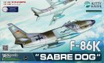 Kitty Hawk Model 1/32 North-American F-86K Sabre # 32008 - Plastic Model Kit