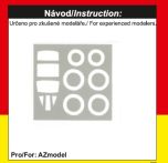 Kovozavody Prostejov 1/72 Gotha P.60 Mask Set # 7251