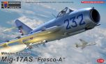 Kovozavody Prostejov 1/48 Mikoyan MiG-17AS Fresco-A # 4825