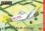 Kovozavody Prostejov 1/72 Piper PA-25 'Pawnee over Australia' # 72125