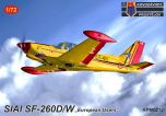 Kovozavody Prostejov 1/72 SIAI SF-260D/W "European Users" # 72212