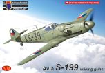 Kovozavody Prostejov 1/72 Avia S-199 with wing-mounted MG 17 # 72218