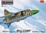 Kovozavody Prostejov 1/72 Mikoyan MiG-23MF 'Danubian Floggers' # 72287