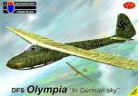 Kovozavody Prostejov 1/72 DFS Olympia 'In German Sky' # 72354