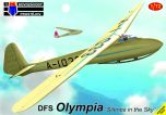 Kovozavody Prostejov 1/72 DFS Olympia 'Silence in the Sky' # 72355