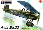 Kovozavody Prostejov 1/72 Avia Ba.33 'The Thirty-Three' # 72365