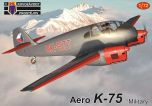 Kovozavody Prostejov 1/72 Aero K-75 "Military" # 72429