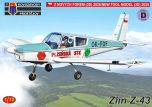 Kovozavody Prostejov 1/72 Zlin Z-43 'Aeroclubs' (Czech Rep., Poland, East Germany) # 72485