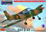 Kovozavody Prostejov 1/72 Zlin Z-43 'Military/Ambulance' # 72486