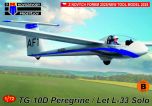 Kovozavody Prostejov 1/72 TG-10D Peregrine/L-33 Solo (Gliders) # 72499