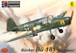 Kovozavody Prostejov 1/72 Bucker Bu-181 'Bestmann' # 72511