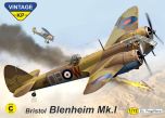 Kovozavody Prostejov 1/72 Bristol Blenheim Mk.I # 7204