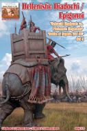 Linear-A 1/72 Hellenistic Diadochi / Epigonoi - Seleucid ELEPHANTS versus Ptolemaic ELEPHANTS Set 4 "Battle of Raphia 217 BC" BIG SET) # 049