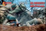 Mars 1/72 U.S. Infantry (WWII) with 37mm gun # 72017