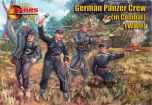 Mars 1/72 German Panzer crew in combat (WWII) # 72122