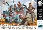 Masterbox 1/35 Skull Clan, New Amazons # 35199