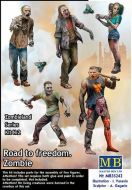 Masterbox 1/35 Zombieland, Kit No. 2, Zombies # 35242