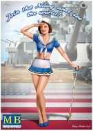 Master Box 1/24 "Pin-up series, Kit No. 4. Suzie" # 24004 - Plastic Model Figure