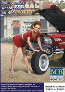 Masterbox 1/24  "Pin-up series, A Short Stop No. 3 # 24017