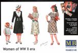 Master Box 1/35 Women of WWII Era # 35148 - Plastic Model Figures