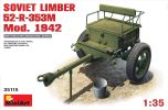 MiniArt 1/35 Soviet Limber 52-R-353M Mod 1942 # 35115 - Plastic Model Kit