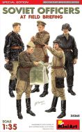 Miniart 1/35 Soviet Officers at Field Briefing - Special Ed # 35365