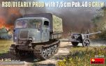 Miniart 1/35 RSO/01 Early Prod, w/ 7.5cm Pak 40 & Crew # 35485